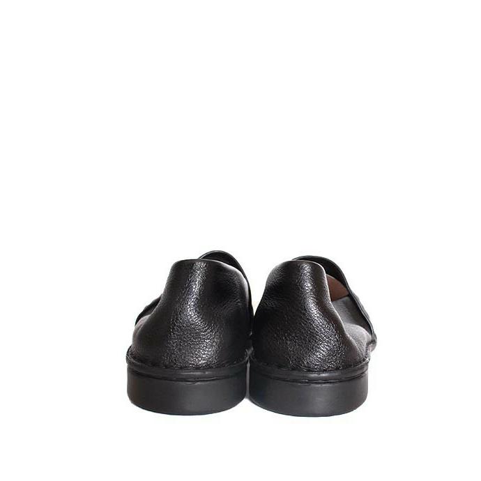 再入荷 HIMALAYAヒマラヤ 7950 ブラック スリッポン レザーシューズ