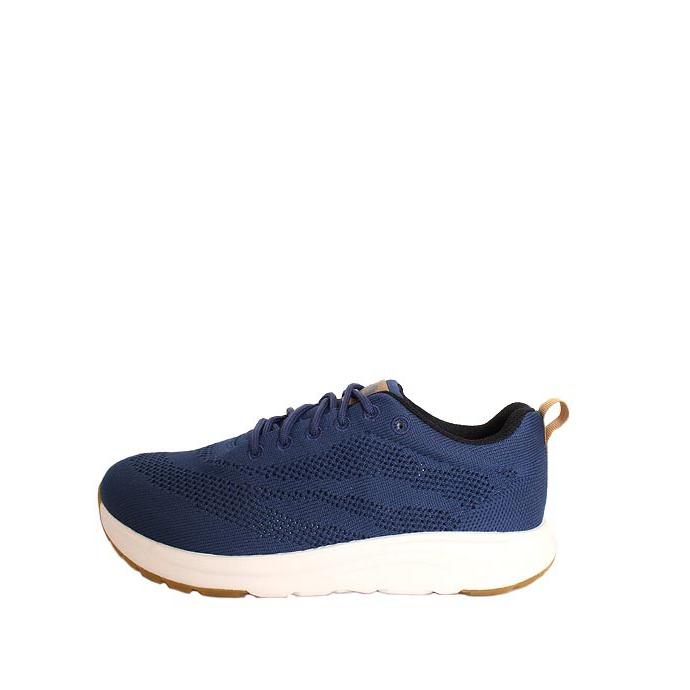 メンズ　ICEBUG　Mosi　デニムブルー　レースアップスニーカー　厚底スニーカー　ランニングシューズ　メッシュ素材 | 