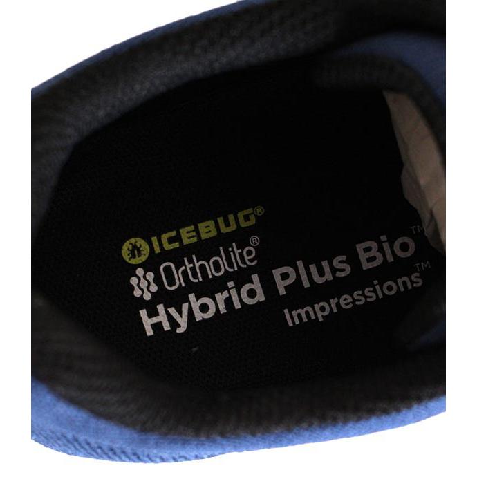 メンズ　ICEBUG　Mosi　デニムブルー　レースアップスニーカー　厚底スニーカー　ランニングシューズ　メッシュ素材 |  | 10