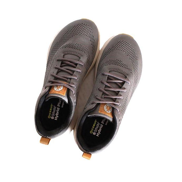 メンズ　ICEBUG　Mosi　グレー　レースアップスニーカー　厚底スニーカー　ランニングシューズ　メッシュ素材 |  | 06
