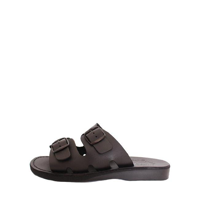 メンズ Jerusalem Sandalsエルサレムサンダル 108 ブラック レザー 