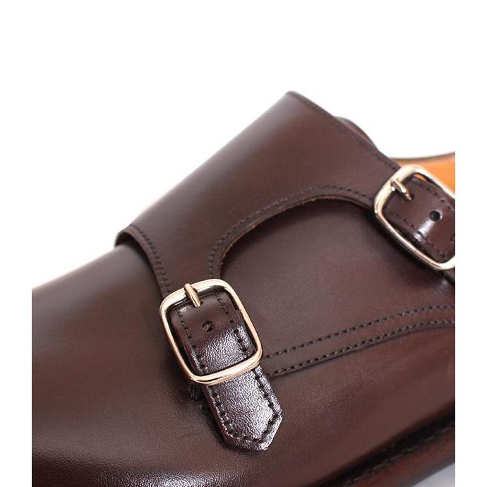 ジャランスリワヤ　98374 モンクストラップ ダイナイトソール　ブラウン　新品 JalanSriwijaya 通販｜98374 ダブルモンクストラップ ダイナイト