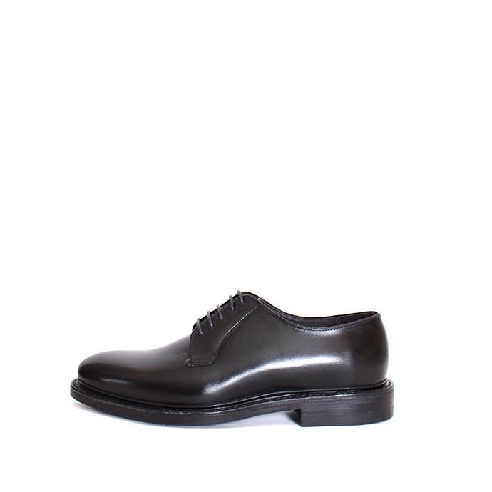 再入荷済 JALAN SRIWIJAYA ジャランスリウァヤ 98651 プレーントゥ ブラック ダイナイトソール カーフレザー 全天候型