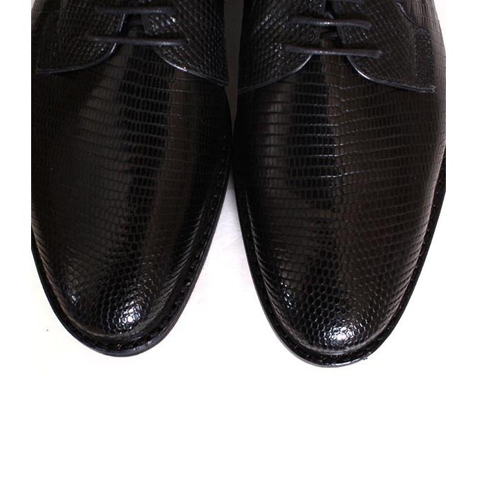 セール/SALE　完全限定生産 JALAN SRIWIJAYA ジャラン スリウァヤ 98651 EDWARDラスト ブラック プレーントゥ オックスフォードシューズ リザードレザー｜loop-shoes｜10