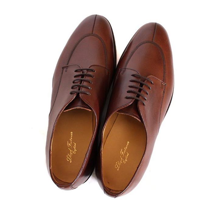 Lloyd Footwearロイドフットウェア 2824 U-TIP Uチップ ブラウン(WALNUT) カーフレザー　Vシリーズ｜loop-shoes｜06