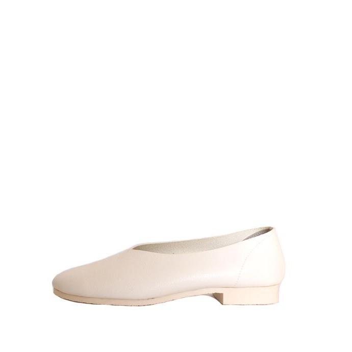 ディズニープリンセスのベビーグッズも大集合 コンフォートシューズ 履き心地抜群です Opposite マイクロファイバーレザー ホワイト バレエ シューズ スリッポン Hbl1 オポジットオブブルガリティー Vulgarity Of シューズ