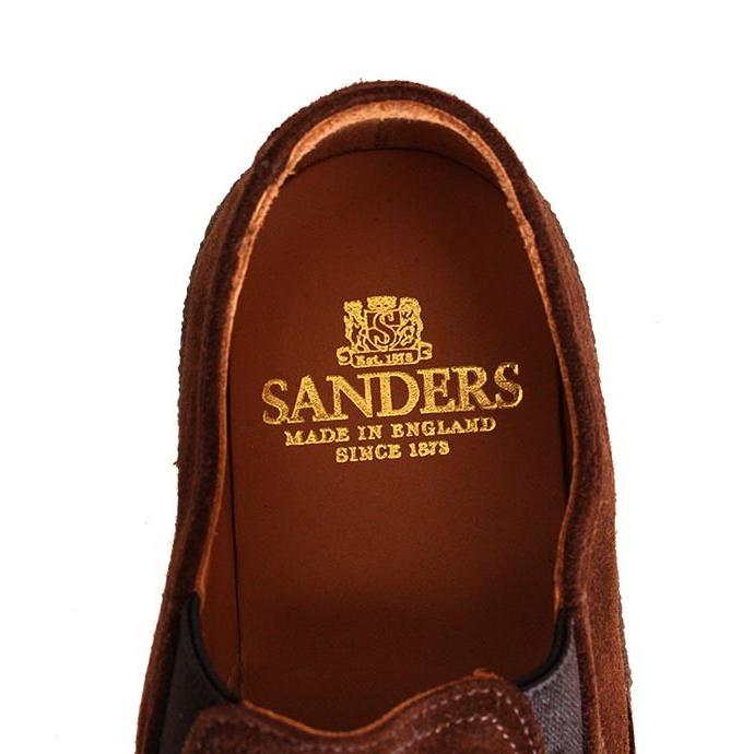 SANDERS サンダース 2035 ブラウン(Snuff) スリッポン SANDERS サンダース 2035 ブラウン(Snuff) スリッポン