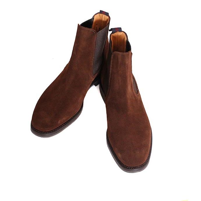 SANDERS（サンダース） 2056 ダークブラウン(POLO SNUFF) サイドゴア