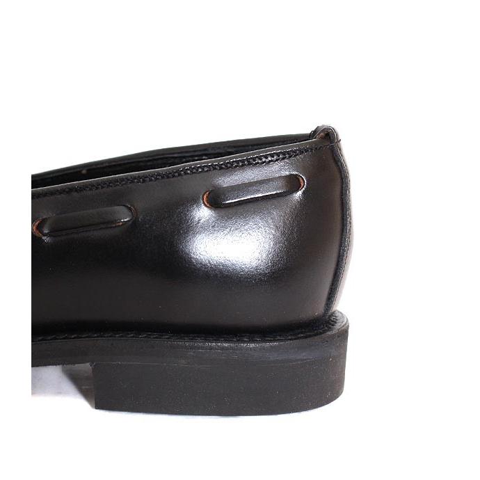 SANDERS サンダース 2715 ブラック タッセルローファー ローファー