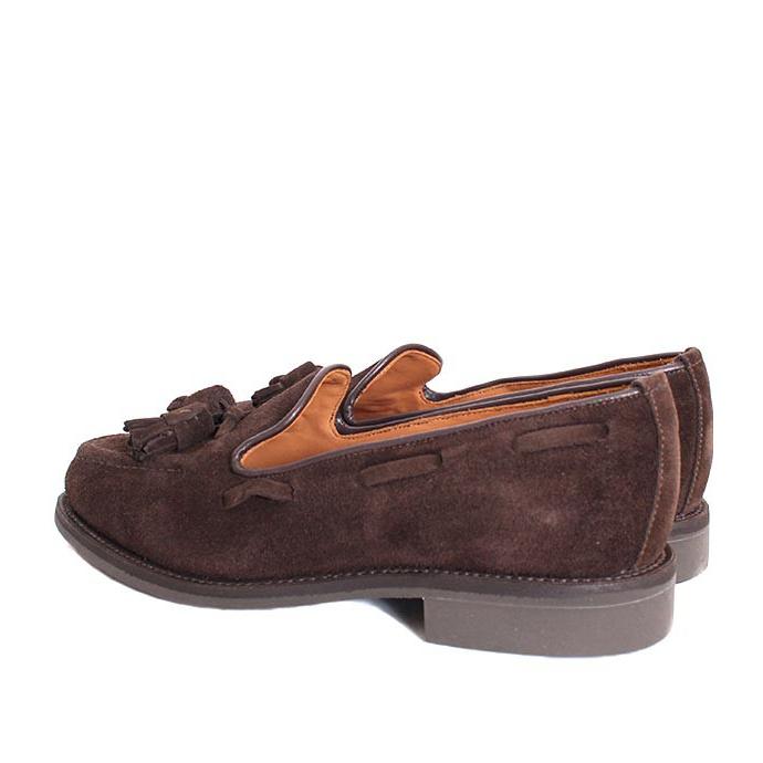 SANDERS サンダース 2715 ブラウン タッセルローファー ローファー