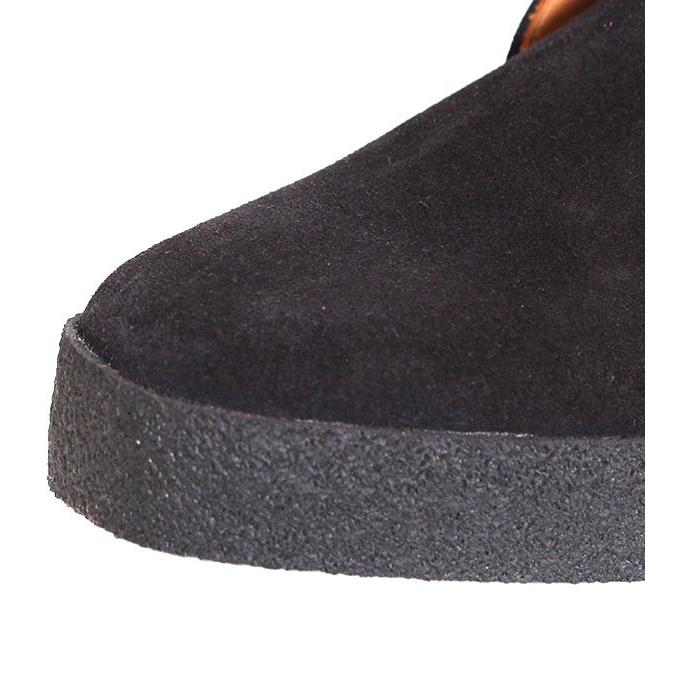 SANDERS（サンダース） 9877 ブラック マッドガード チャッカブーツ