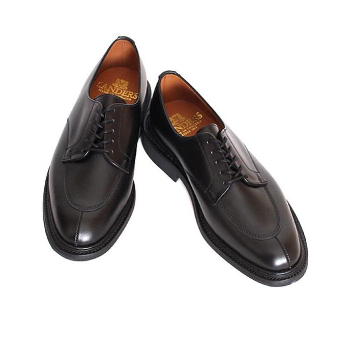 Todd Snyder 別注 SANDERS ウィングチップシューズ SANDERS 別注モデル SANDERS サンダース ブラック Uチップ