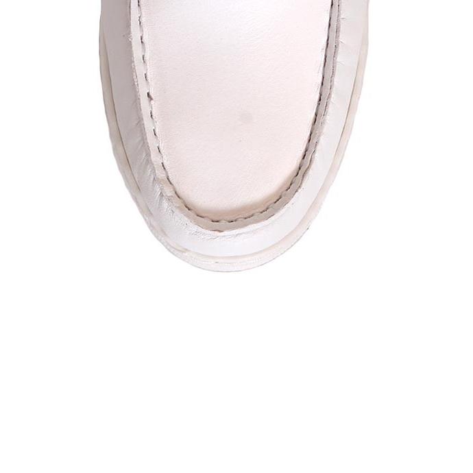 Paraboot◇デッキシューズ/UK3.5/WHT/レザー/0410 パラブーツ PARABOOT