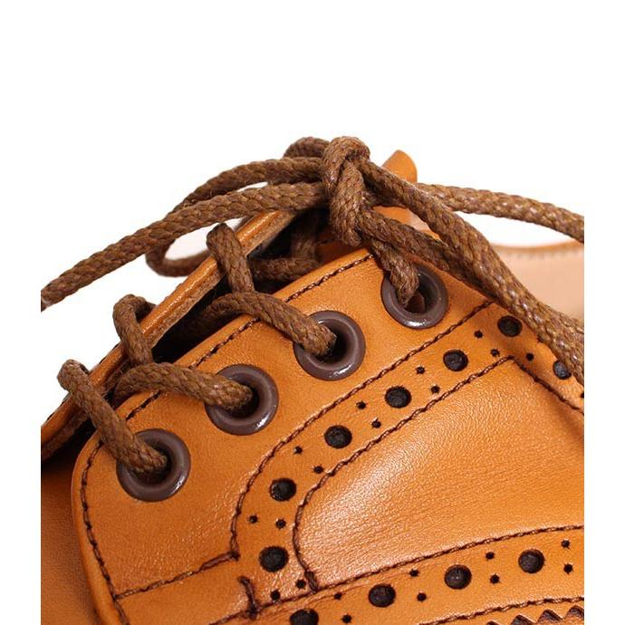 Tricker's トリッカーズ M5633 バートン カントリーシューズ ウィングチップ エイコーンアンティーク ダイナイトソール スムースレザーの画像