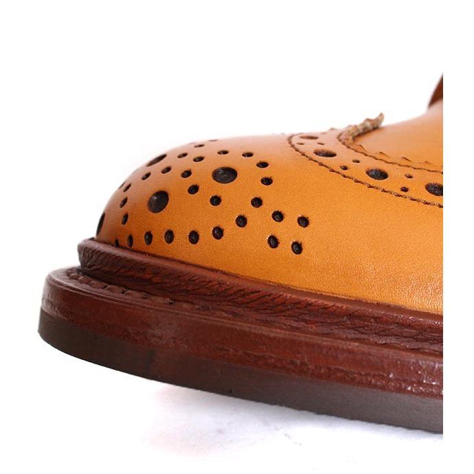 Tricker's トリッカーズ M5633 バートン カントリーシューズ ウィングチップ エイコーンアンティーク ダイナイトソール スムースレザーの画像