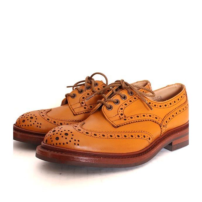 Tricker's トリッカーズ M5633 バートン カントリーシューズ ウィングチップ エイコーンアンティーク ダイナイトソール スムースレザーの画像