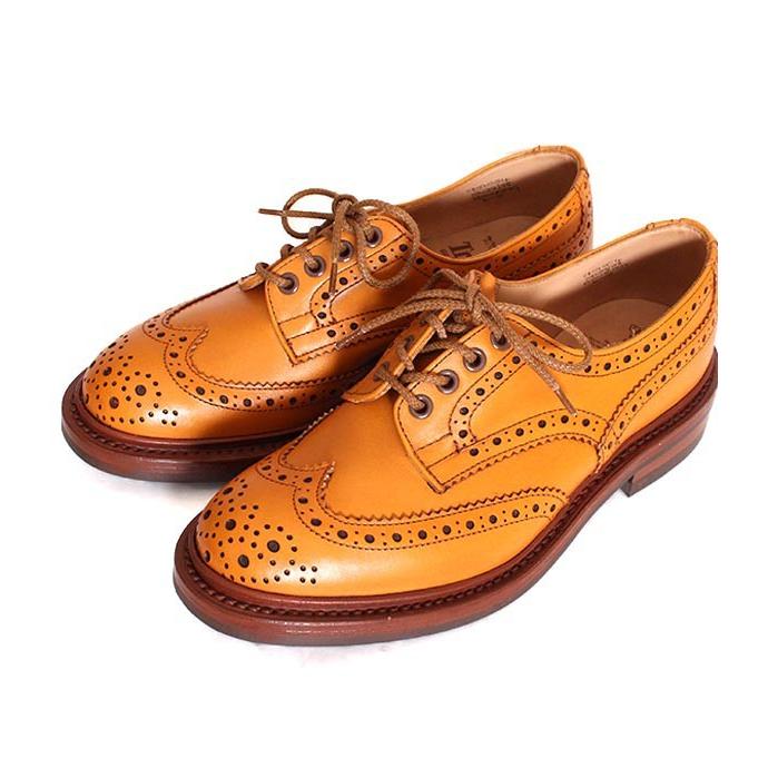 Tricker's トリッカーズ M5633 バートン カントリーシューズ ウィングチップ エイコーンアンティーク ダイナイトソール スムースレザーの画像