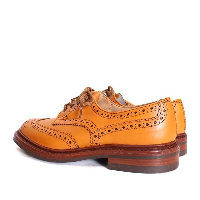 Tricker's トリッカーズ M5633 バートン カントリーシューズ ウィングチップ エイコーンアンティーク ダイナイトソール スムースレザーの画像