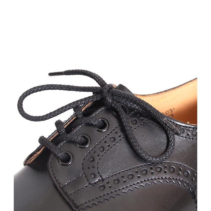 Tricker's トリッカーズ M5633 バートン カントリーシューズ ウィングチップ ブラック ダイナイトソール スムースレザーの画像