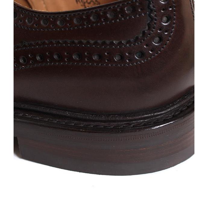 Tricker's トリッカーズ M5633 バートン カントリーシューズ ウィングチップ エスプレッソ（ダークブラウン） ダイナイトソール スムースレザーの画像