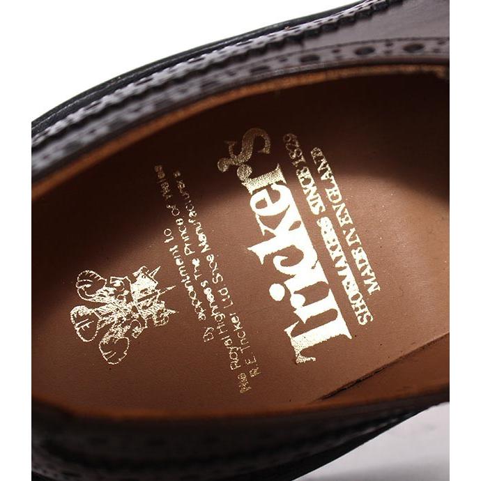 Tricker's トリッカーズ M5633 バートン カントリーシューズ ウィングチップ エスプレッソ（ダークブラウン） ダイナイトソール スムースレザーの画像