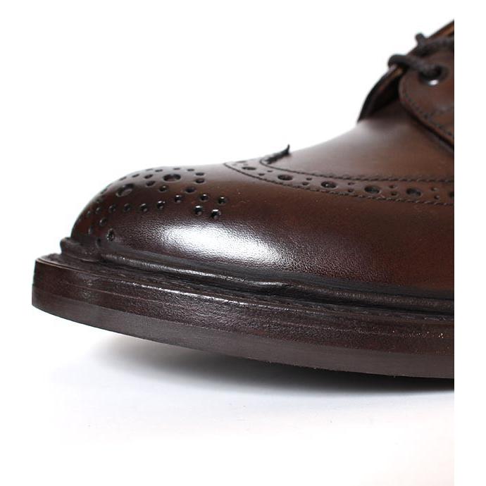 Tricker's トリッカーズ M5633 バートン カントリーシューズ ウィングチップ エスプレッソ（ダークブラウン） ダイナイトソール スムースレザーの画像