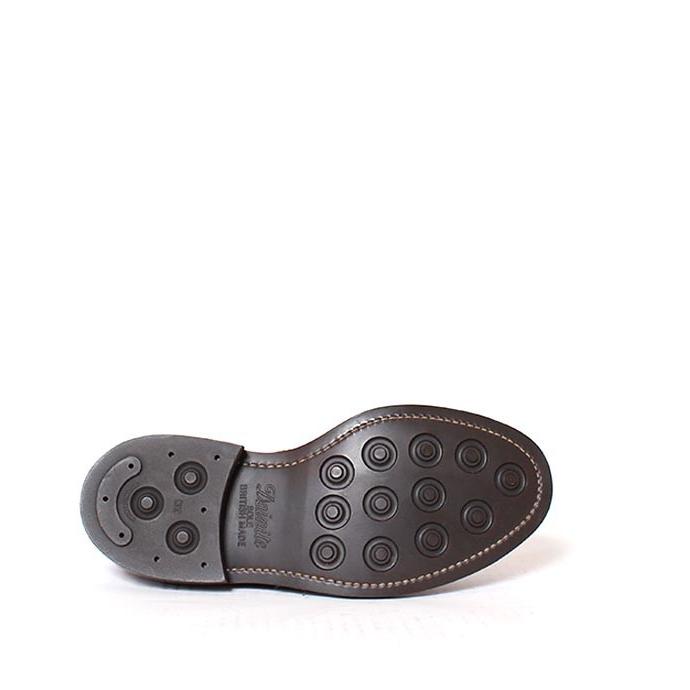 Tricker's トリッカーズ M5633 バートン カントリーシューズ ウィングチップ マローン（ブラウン） ダイナイトソール スムースレザーの画像