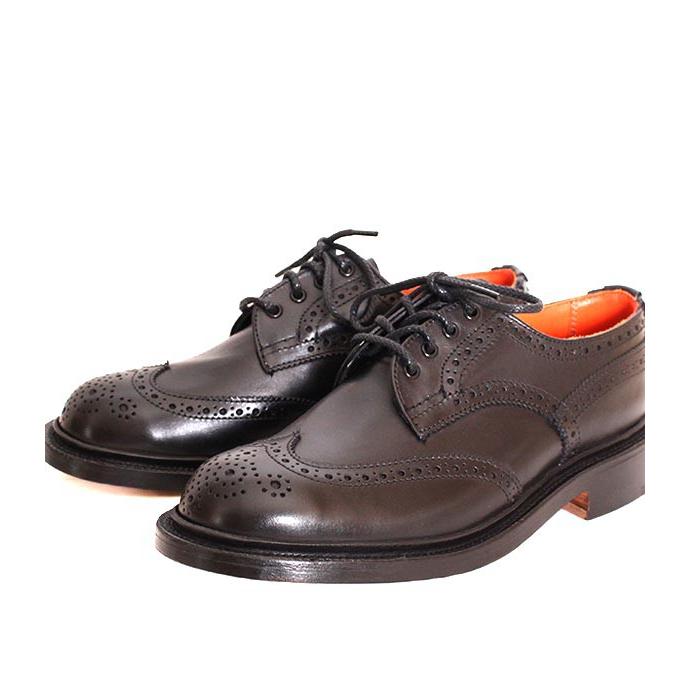 Tricker's レディース Trickers/トリッカーズ ブラック ANNE ウィング