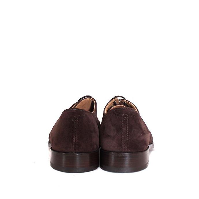 Tricker's トリッカーズ 8126 Uチップ 外羽根仕様 ブラウン(COFFE) カーフスエードの画像
