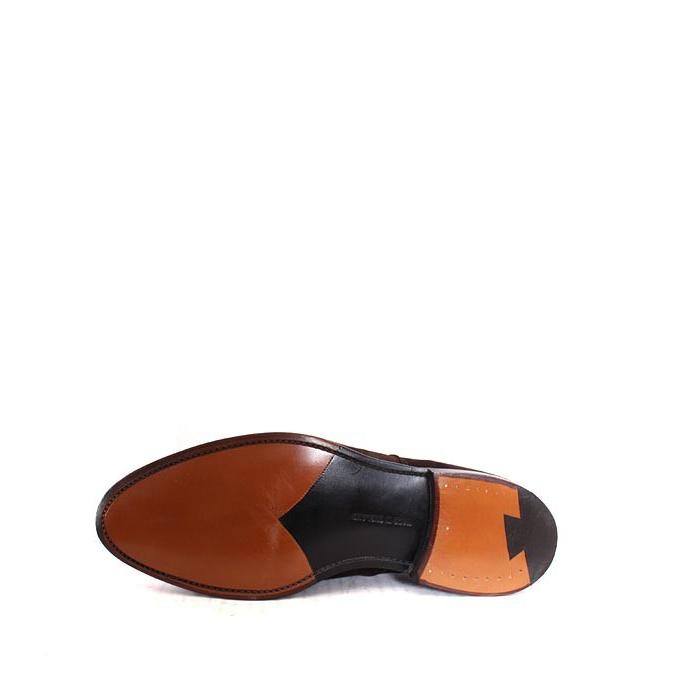 Tricker's トリッカーズ 8126 Uチップ 外羽根仕様 ブラウン(COFFE) カーフスエードの画像