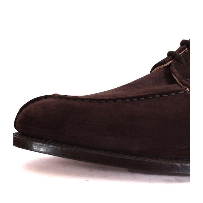 Tricker's トリッカーズ 8126 Uチップ 外羽根仕様 ブラウン(COFFE) カーフスエードの画像