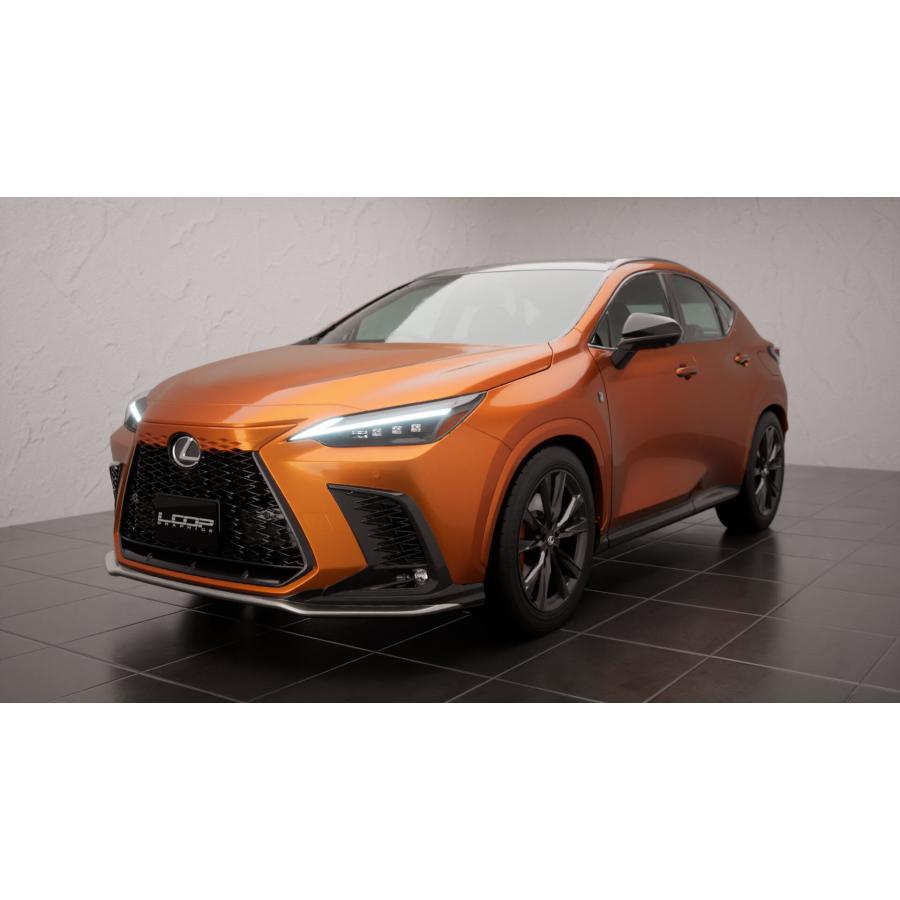※未塗装品※ ループグラフィクス アレックスグリル LEXUS NX F SPORT AZ20型専用 NEW RXタイプフロントグリルカバー ...
