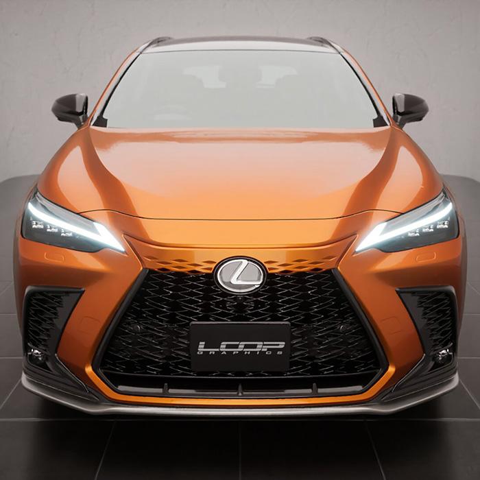 未塗装品※ アレックスグリル LEXUS NX F SPORT 20系専用 □ NEW RX