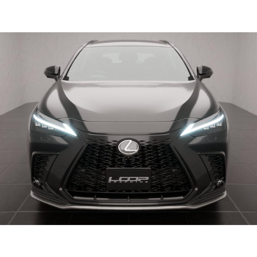 ループグラフィクス アレックスグリル LEXUS NX F SPORT AZ20型専用 ※純正ボディ近似色塗装済 NEW RXタイプフロント ...