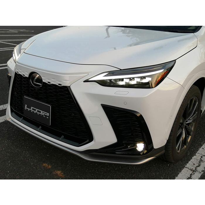 アレックスグリル LEXUS NX F SPORT 20系専用 純正ボディカラー近似色塗装済品 ■ NEW RXタイプ フロントグリルカバー ループグラフィクス |  | 07