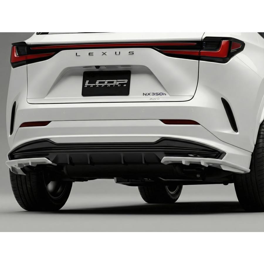 アレックスパフォーマンス リアアンダーディフューザー LEXUS NX F