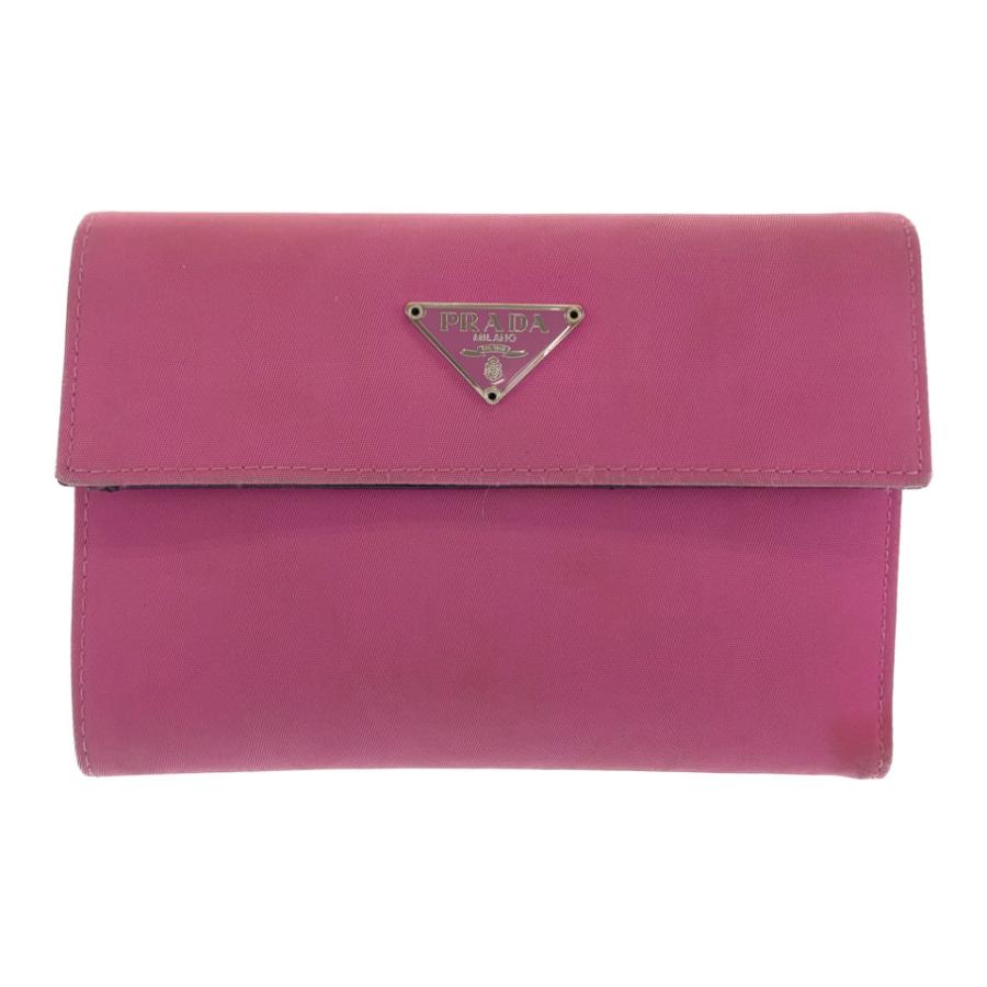 ポイント10倍 Prada プラダ ピンク ブラック ポコノ テスート ナイロン レザー 二つ折り 財布 折財布 レディース 中古 Brand Samurai 通販 Yahoo ショッピング バーゲン Kpiss Fm