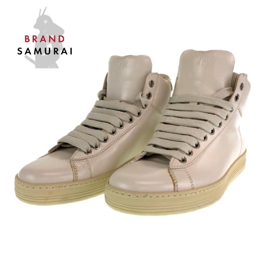 奇跡の再販 Tom Ford トムフォード ホワイト アイボリー レザー ハイカット スニーカー レディース 1017 中古 1017 Brand Samurai 通販 Yahoo ショッピング 期間限定送料無料 Www Skylanceronline Com