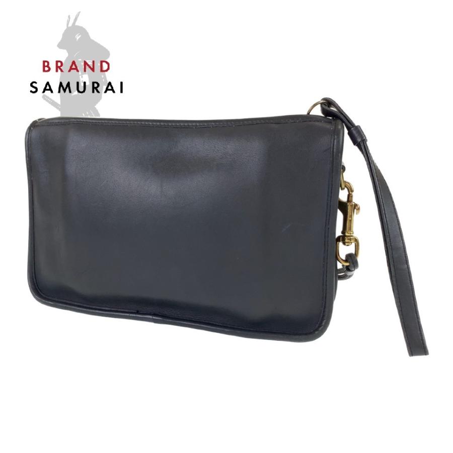 週間ランキング１位獲得 Coach コーチ オールドコーチ ブラック レザー 2way 斜め掛け ショルダーバッグ クラッチバッグ レディース 中古 即納 全国送料無料 Etechnologies Shop