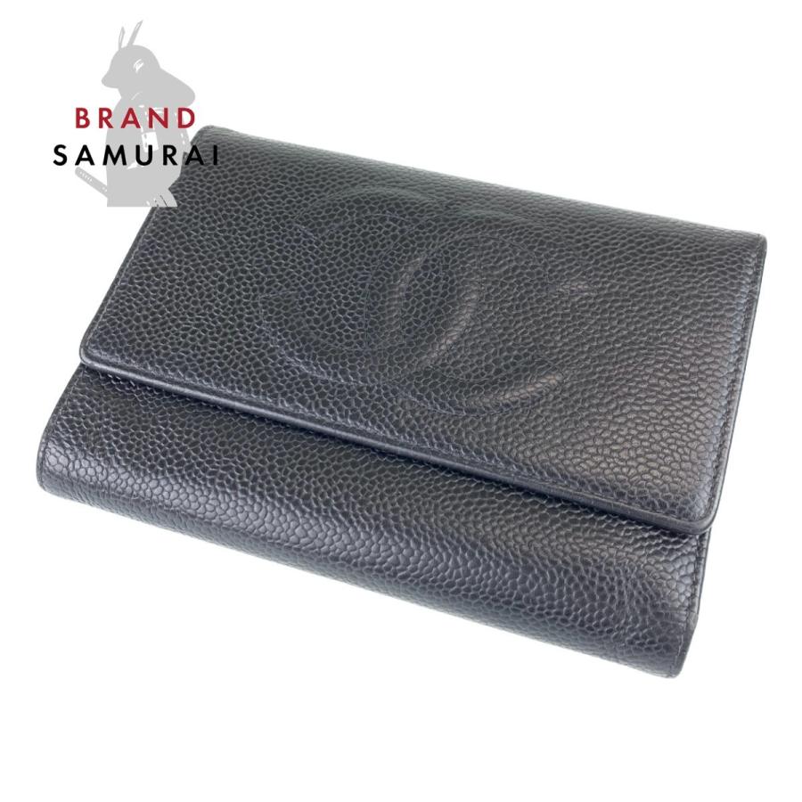 最適な価格 Chanel シャネル ヴィンテージ ココマーク キャビアスキン ブラック ゴールド レザー 折財布 三つ折り財布 レディース 中古 Brand Samurai 通販 Yahoo ショッピング 大流行中 Arezzosky Com