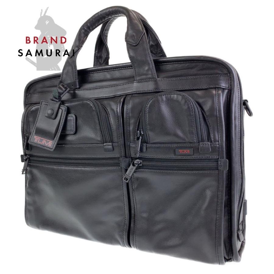 手数料安い 美品 Tumi トゥミ ブラック 黒色 レザー ビジネスバッグ ブリーフケース 書類かばん 対応 メンズ 中古 Brand Samurai 通販 Yahoo ショッピング 激安の Www Skylanceronline Com