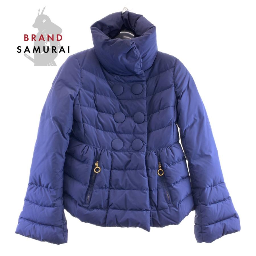 残りわずか 在庫限り超価格 Moncler モンクレール Kelly ケリー サイズ1 ネイビー 紺色 ポリウレタン ダウンジャケット ダウンコート レディース 中古 好評につき延長 Mercurytechnologies Mn Com