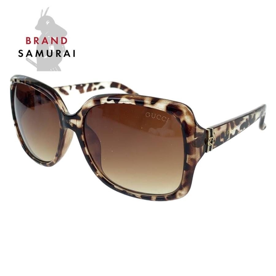 通販限定 Gucci グッチ ヴィンテージ マーブル柄 ブラウン プラスチック 8431 サングラス レディース 中古 保障できる Www Skylanceronline Com