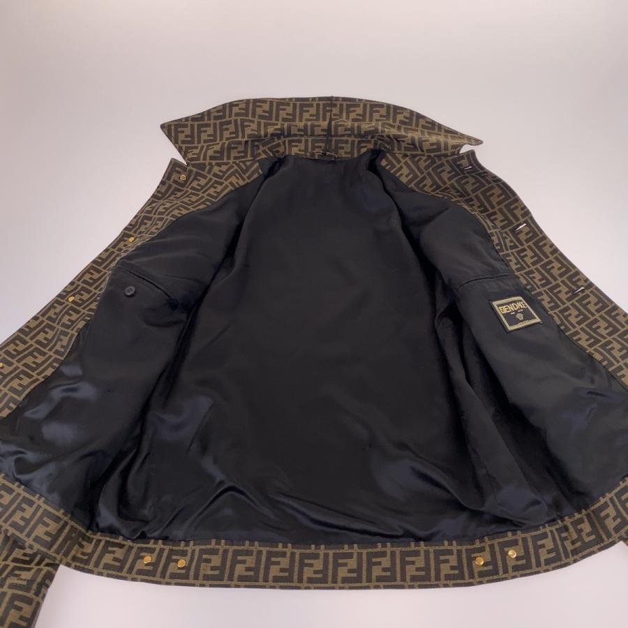 希少 超美品 FENDI フェンディ FENDACE フェンダーチェ ズッカ柄 メデューサ ヴェルサーチェ サイズ52 ジャガード ジャケット 304561 | FENDI | 06