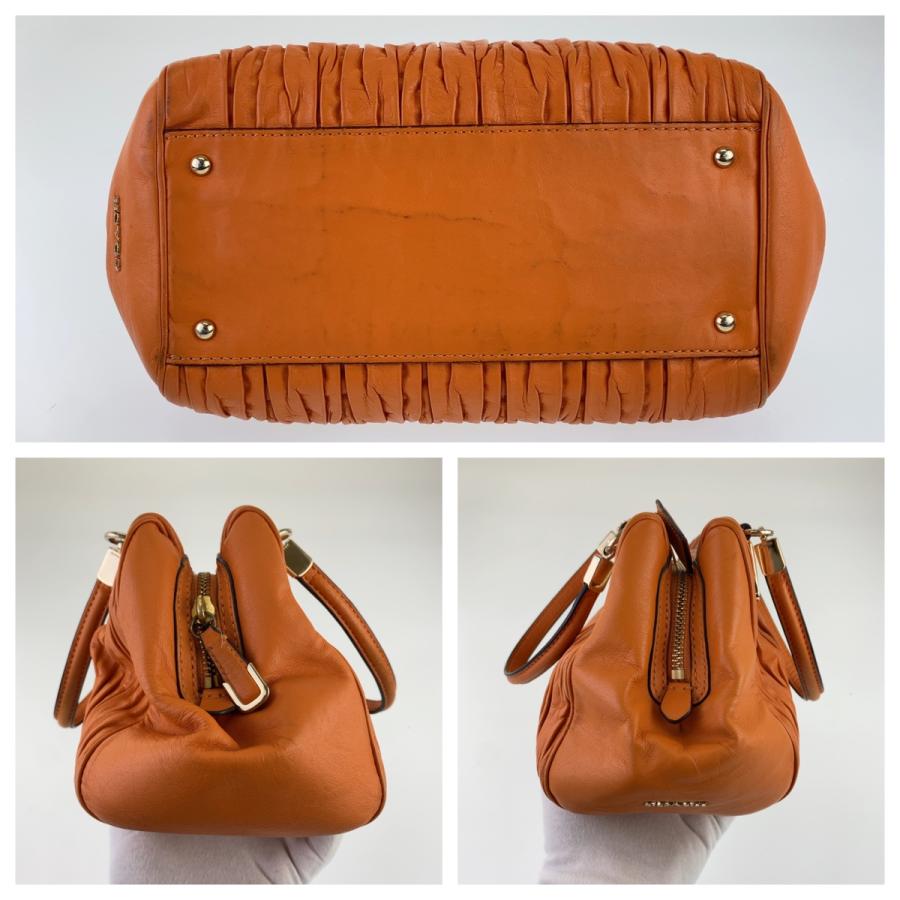 COACH（コーチ） マディソン オレンジ レザー M1394-30782 トート