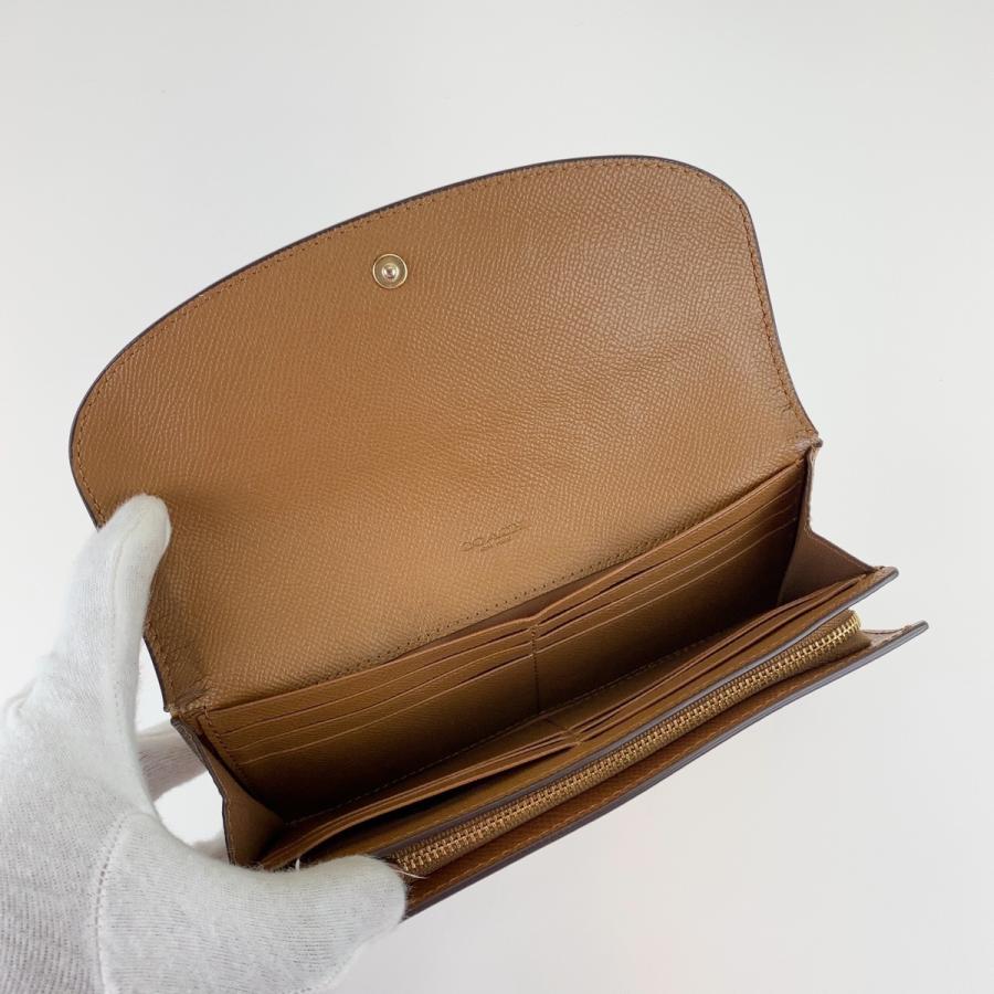 美品 COACH コーチ ブラウン レザー 長財布 札入れ レディース 304883 | COACH | 03