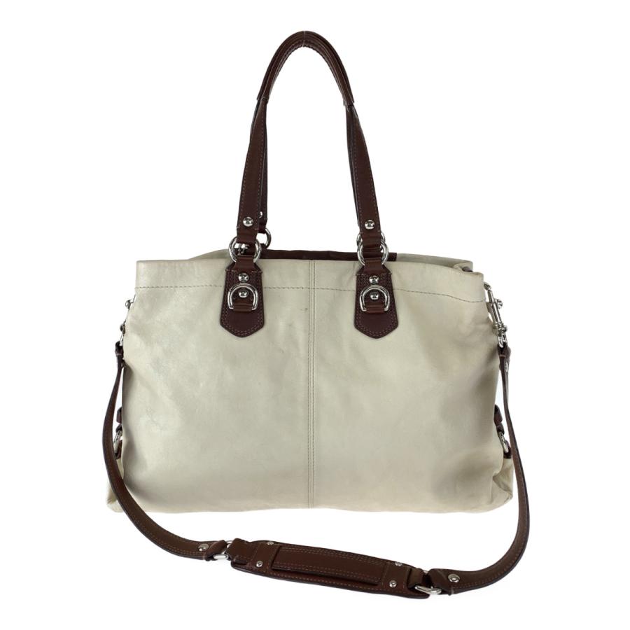 【美品】COACH コーチ レザー 2wayショルダーバッグ F15513 COACH（コーチ） アシュレイ ベージュ ブラウン レザー F15513 トート