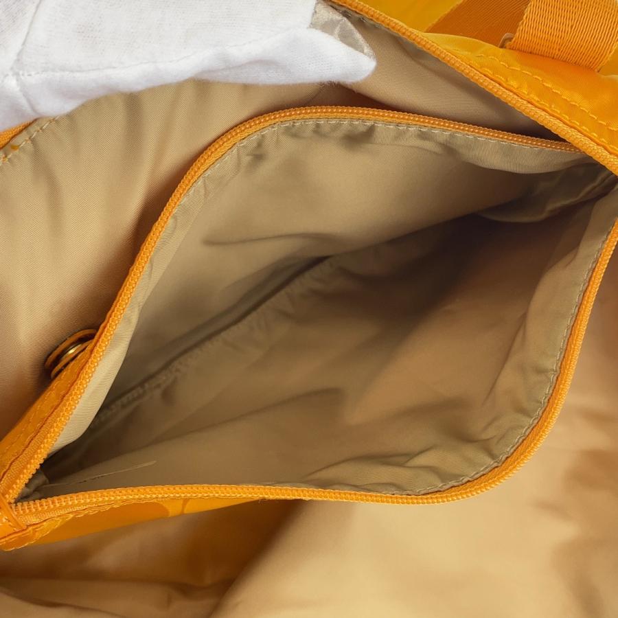 COACH コーチ シグネチャー イエロー ゴールド金具 ナイロン/レザー トートバッグ ショルダーバッグ レディース 401846 | COACH | 06