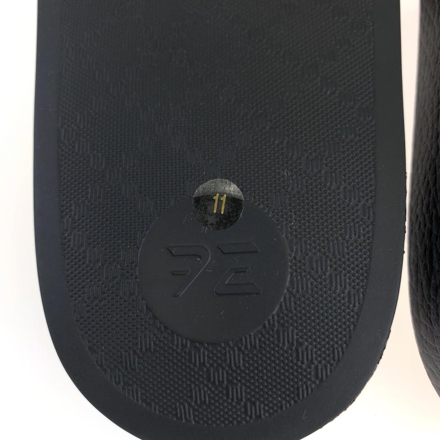 GUCCI（グッチ） 新品未使用 マイクロGG サイズ11 ブラック 黒 レザー