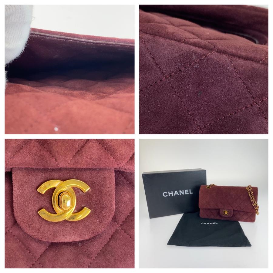 CHANEL（シャネル） 美品 マトラッセ ダブルフラップ ココマーク
